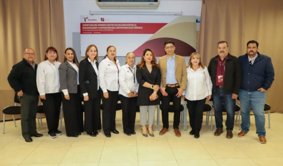 Inaugura Salud Centro de Valoración y expedición del certificado de discapacidad