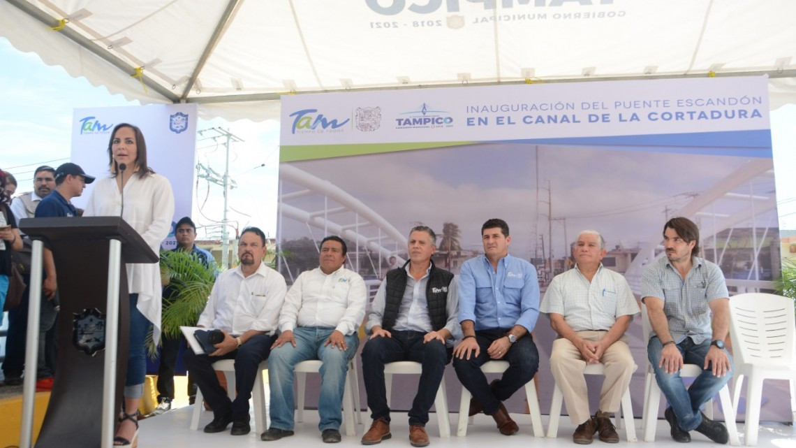 Inaugura Chucho Nader Nuevo Puente Vehicular José de Escandón