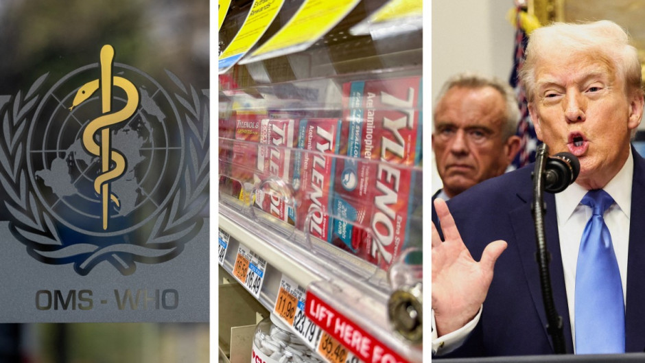 OMS aclara rumores tras declaraciones de Trump sobre paracetamol y autismo