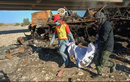Al menos 41 muertos en un accidente de autobús en el suroeste de Pakistán