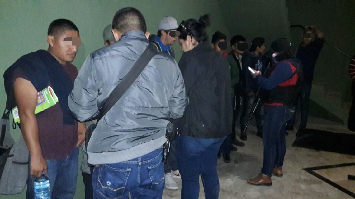 Aseguran a 45 migrantes en Matamoros