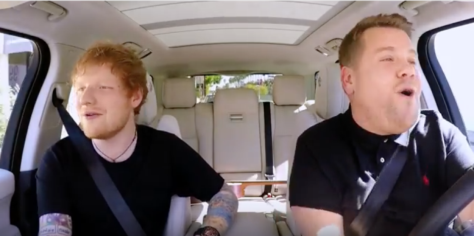 Ed Sheeran, el nuevo invitado del Carpool Karaoke