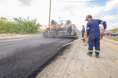 Supervisó Carlos Peña Ortiz rehabilitación de avenida Las Torres