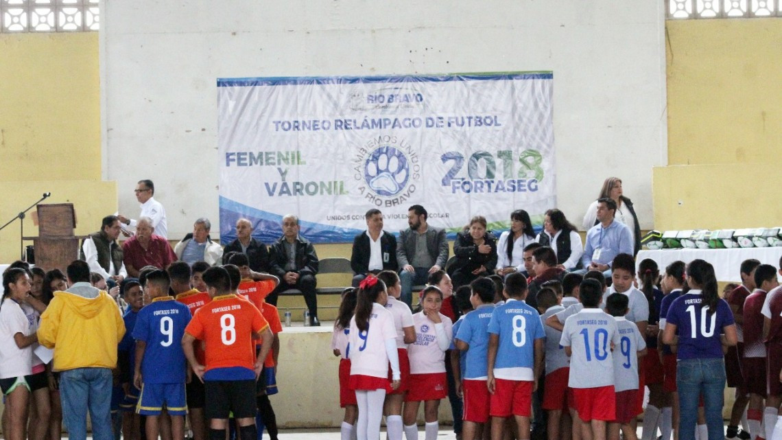 Realiza municipio torneo “Unidos contra la violencia”