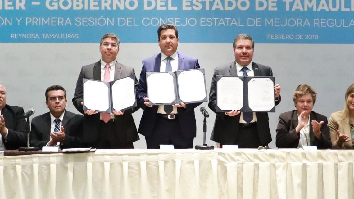 Acuerda Gobierno de Tamaulipas simplificar trámites para incentivar crecimiento