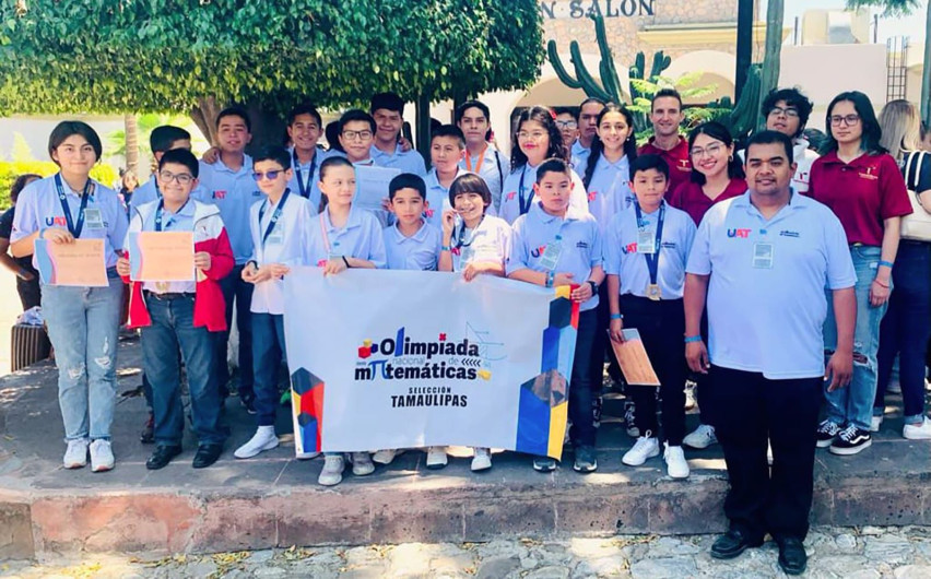 Logran estudiantes de Tamaulipas gran cosecha de medallas en Olimpiada Nacional de Matemáticas