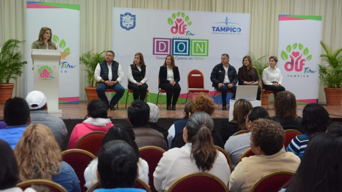 Inicia DIF programa para el desarrollo óptimo de la niñez tampiqueña