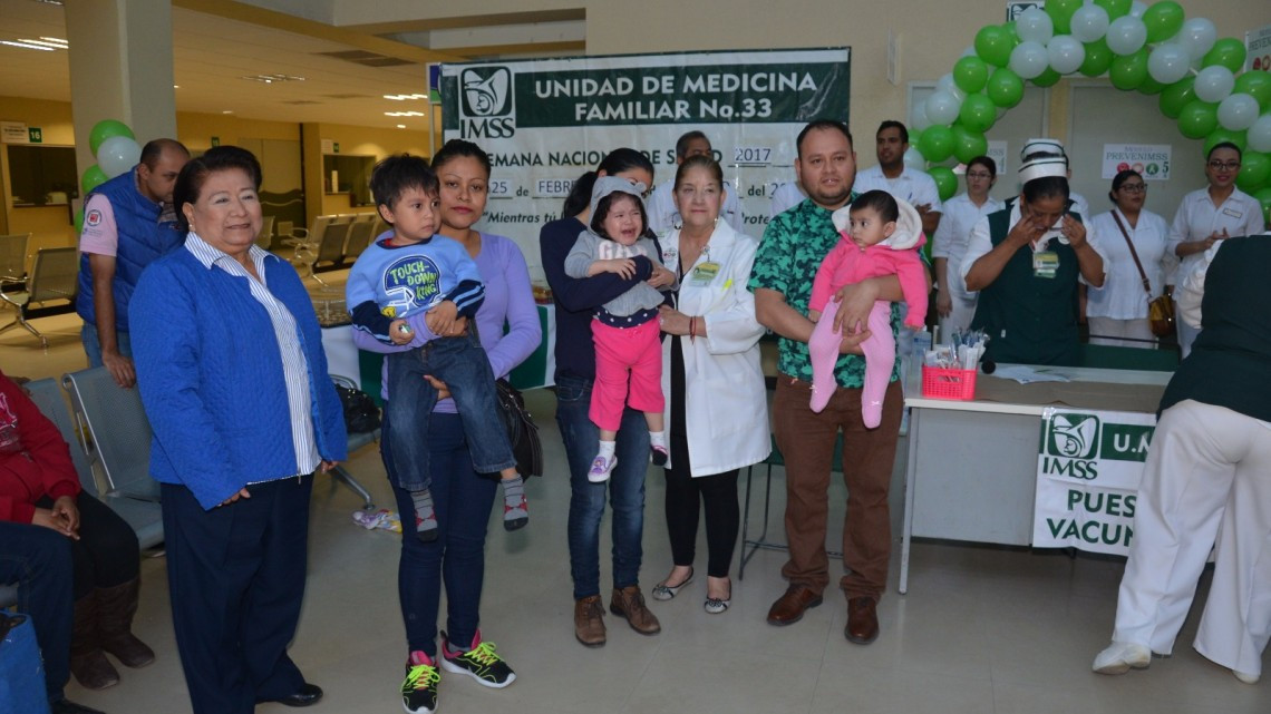 Apoya IMSS en Primera Semana Nacional de Salud