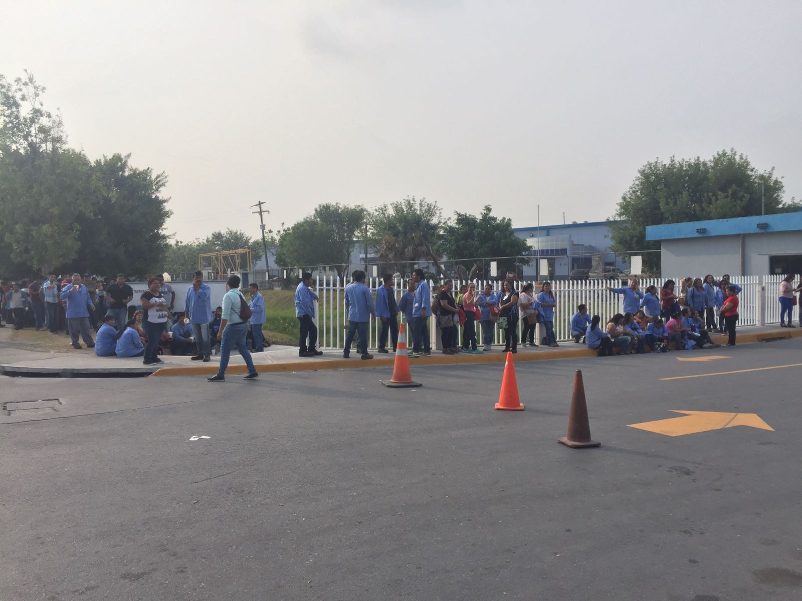 Estalla conflicto en maquiladora de Matamoros