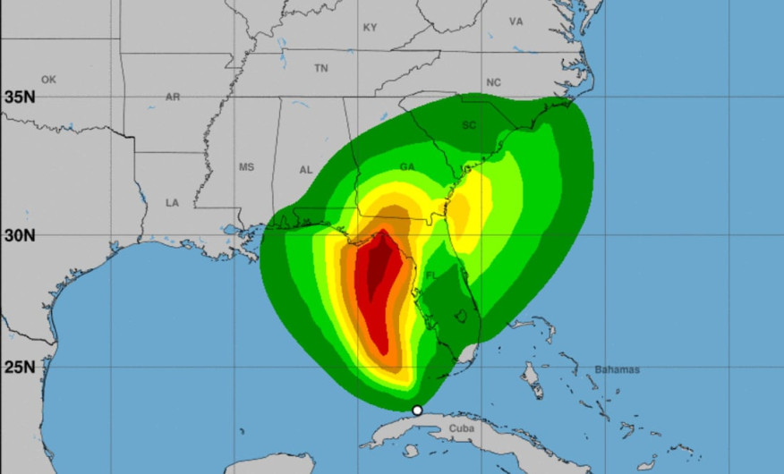 Se forma la tormenta tropical 'Debby' y se emite alerta de huracán en Florida