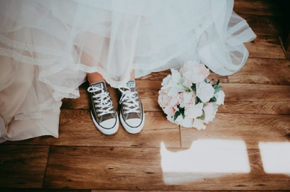 ¿Harta de los tacones? Converse lanza “zapatos de novia” 