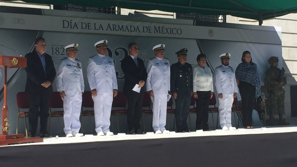 Conmemoran día de la Armada de México