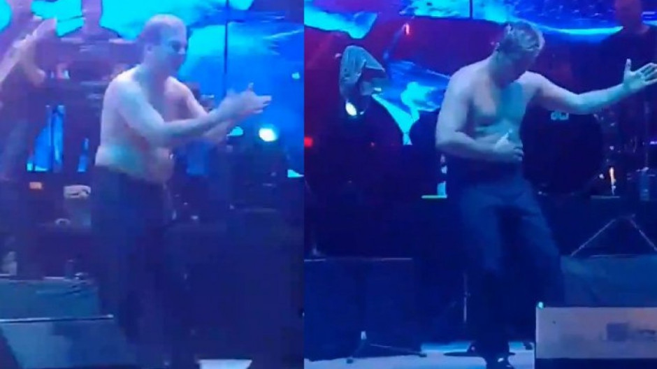 Cristian Castro baila y sorprende con unos kilos de más