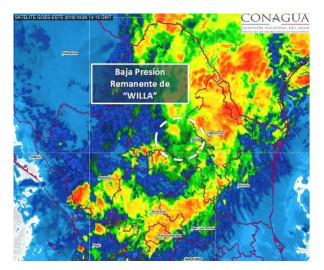 Continuarán lluvias ligeras sobre Reynosa