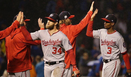 Chicago vence a Washington 9 a 8 y avanza a la Serie de Campeonato de la Nacional