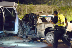 Dan fianza a responsable de choque