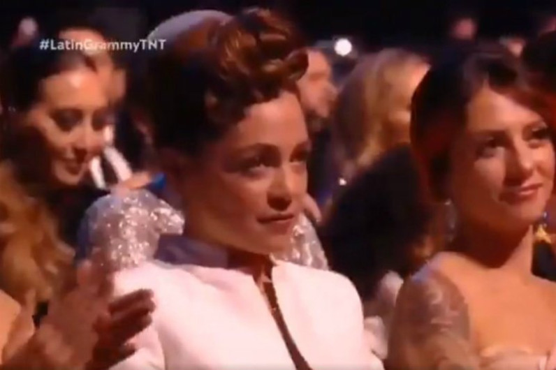 El polémico gesto de Natalia Lafourcade por Grammy de Maluma