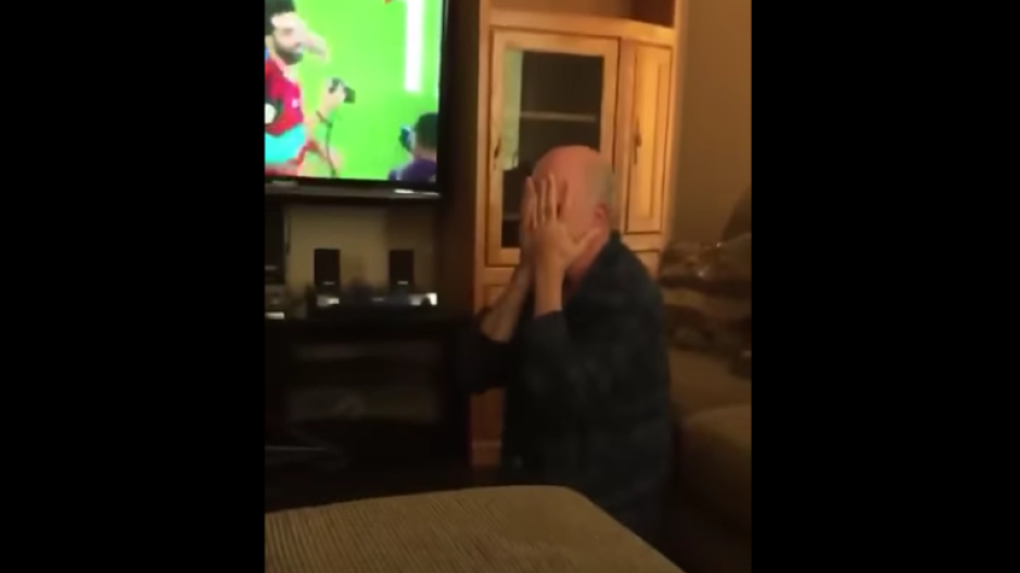 El festejo de un fan de Egipto que conmovió al mundo