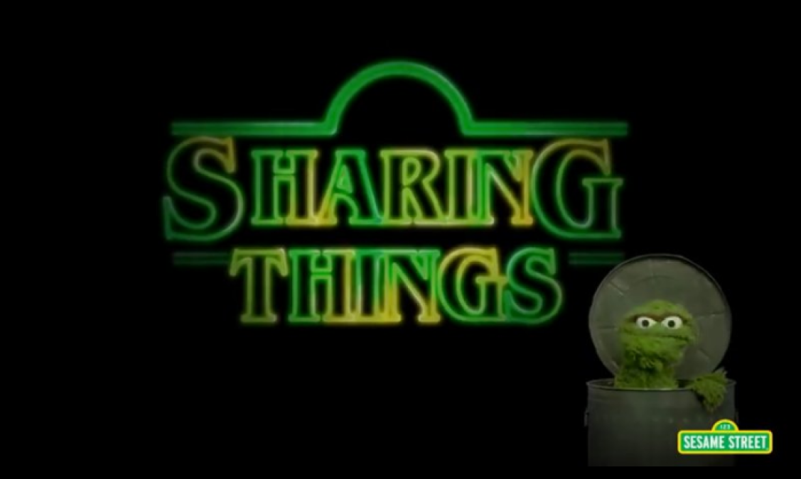 Plaza Sésamo llega a Stranger Things