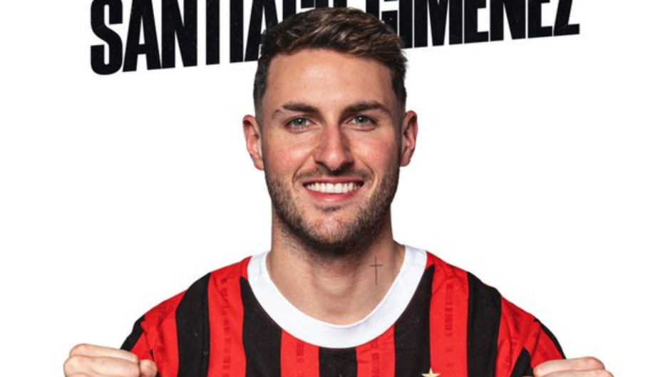 ¡Oficial! Santiago Giménez es nuevo jugador del AC Milan