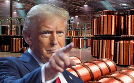 Trump anuncia arancel de 50% a importaciones de cobre