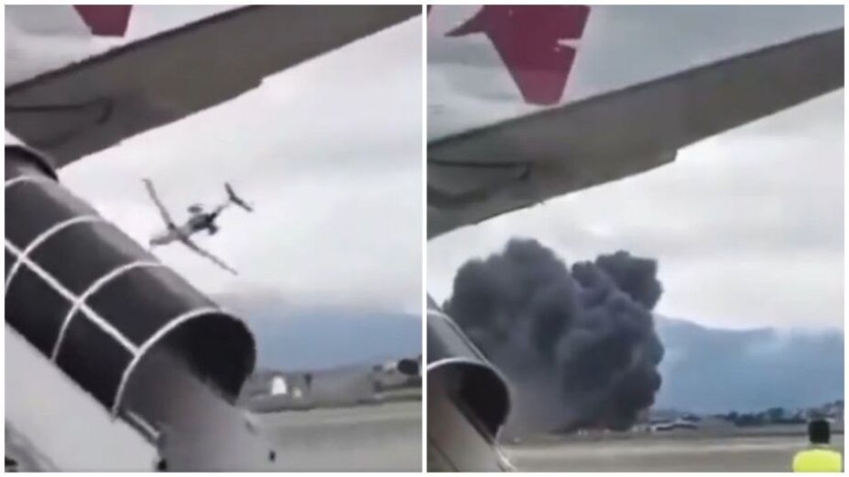 Avión se estrella en aeropuerto en Nepal; sólo sobrevive el piloto