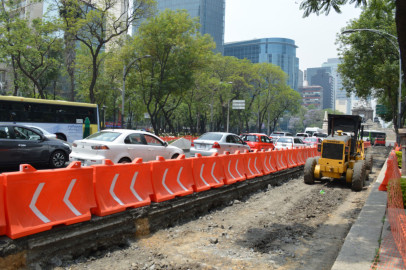 Obras en Reforma de Línea 7 del Metrobús continuarán