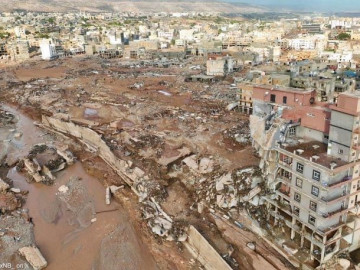 Inundaciones en Libia dejan 10 mil desaparecidos 