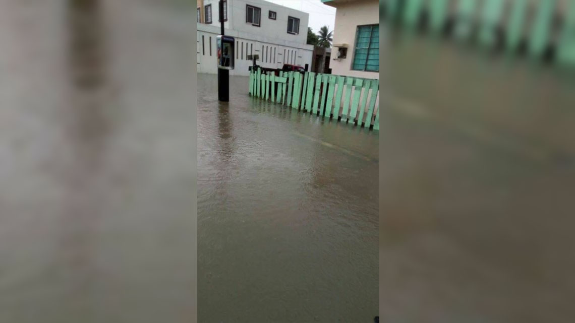 Lluvia provoca afectaciones en varios sectores de la zona metropolitana