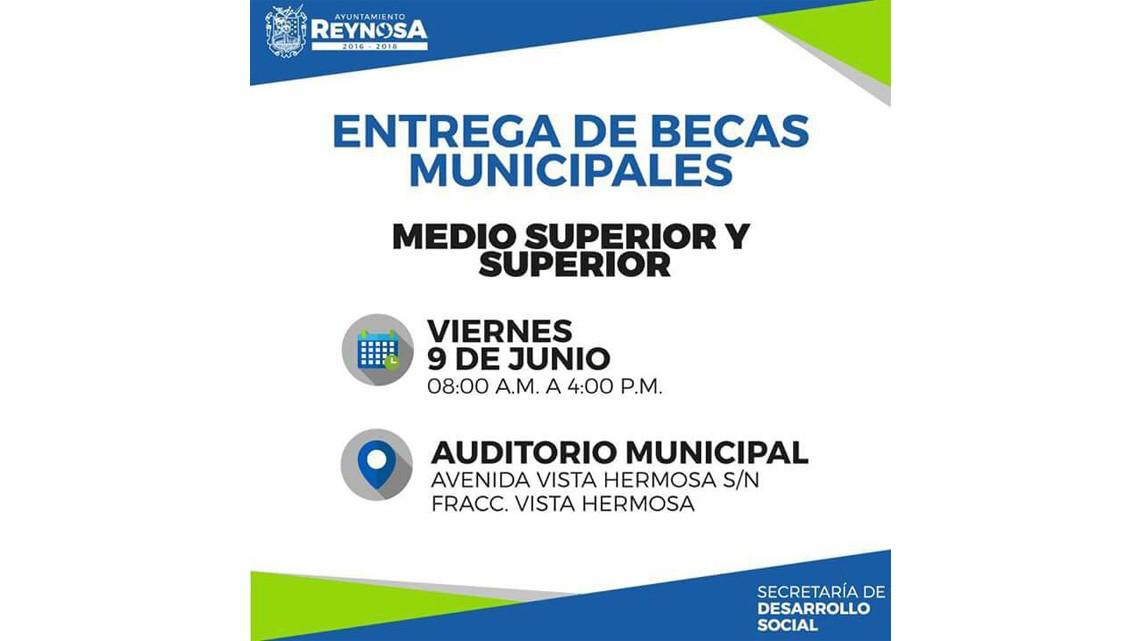 Dan a conocer fechas para entrega de tarjetas de becas