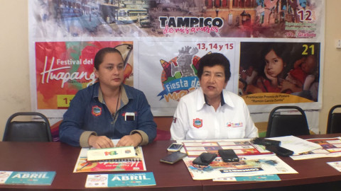 Presentan cartelera cultural del festival de la fundación de Tampico