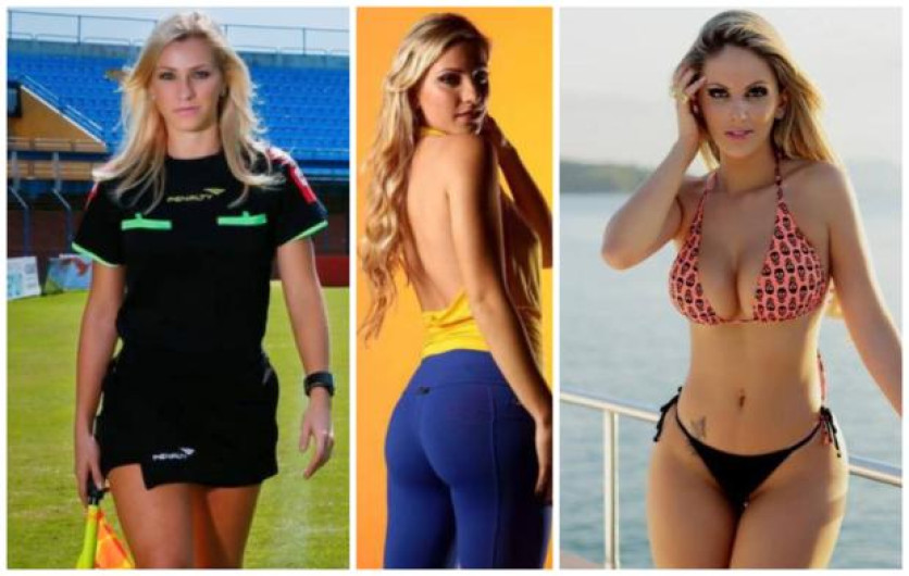 Fernanda Colombo la sexy arbitro que estará en Rusia 2018 