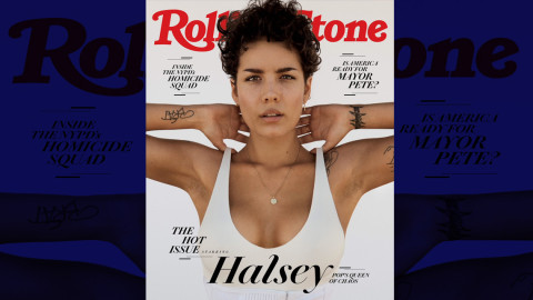 La portada de Halsey de Rolling Stone 