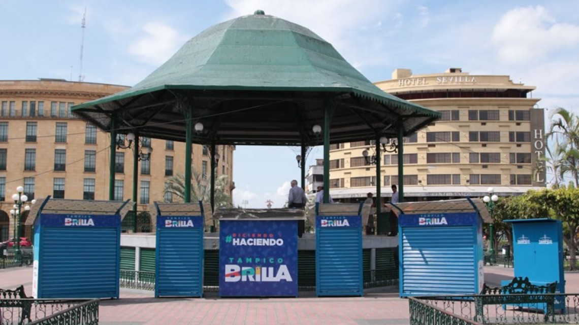 Alcalde presente el avance de obras y entrega de estanquillos especiales