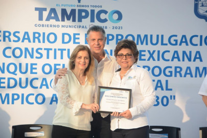 Preside Chucho Nader Conmemoración del CII Aniversario de la Constitución Mexicana