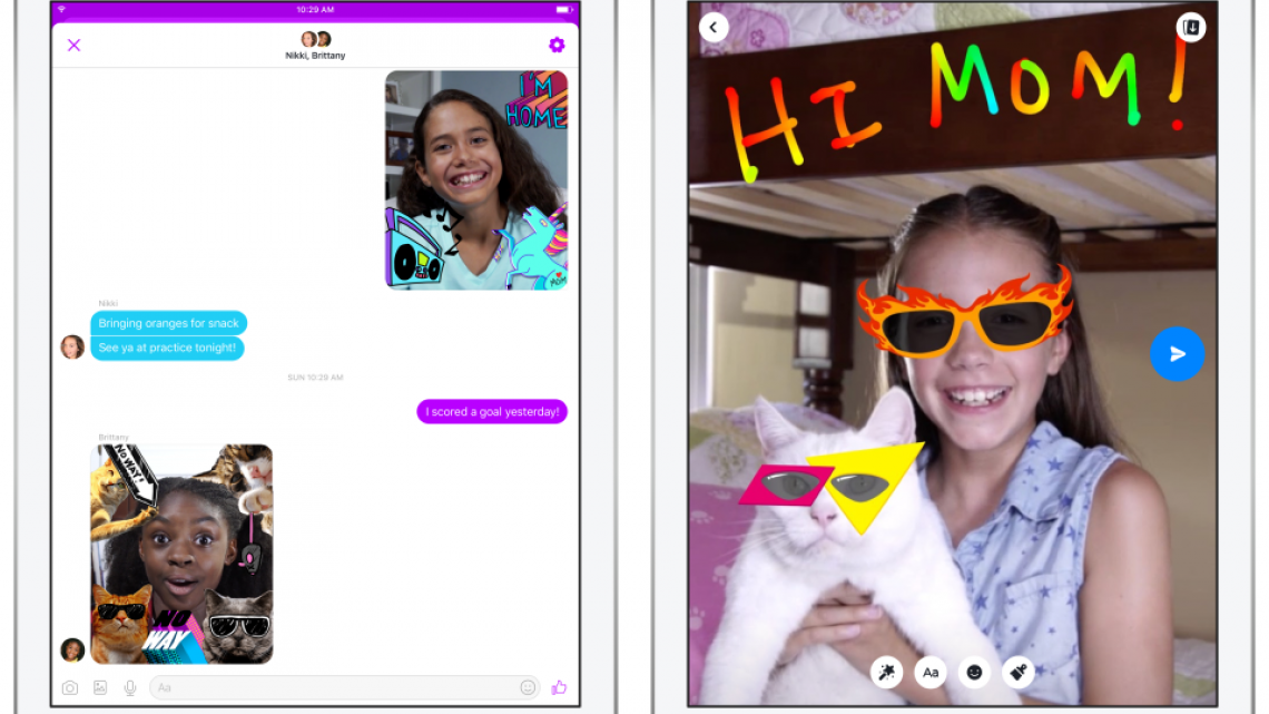 En contra de Facebook por aplicación para niños