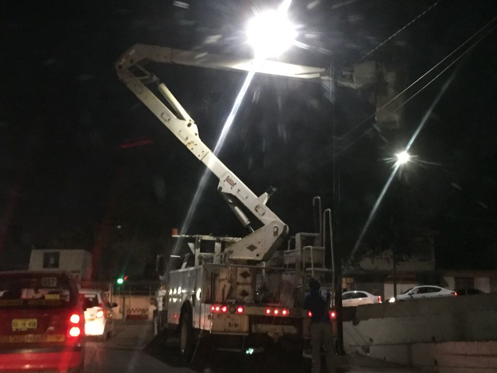 Aplicarán programa de iluminación en diversos sectores del municipio