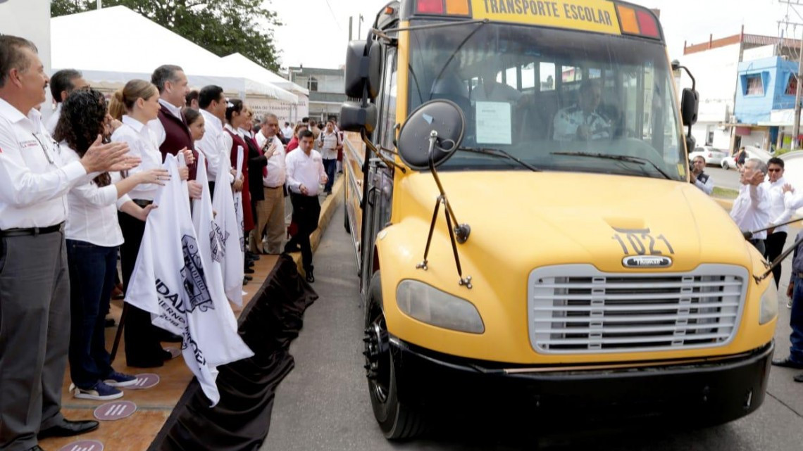 Beneficia Madero a más de 600 estudiantes con “Transporte Escolar Gratuito”