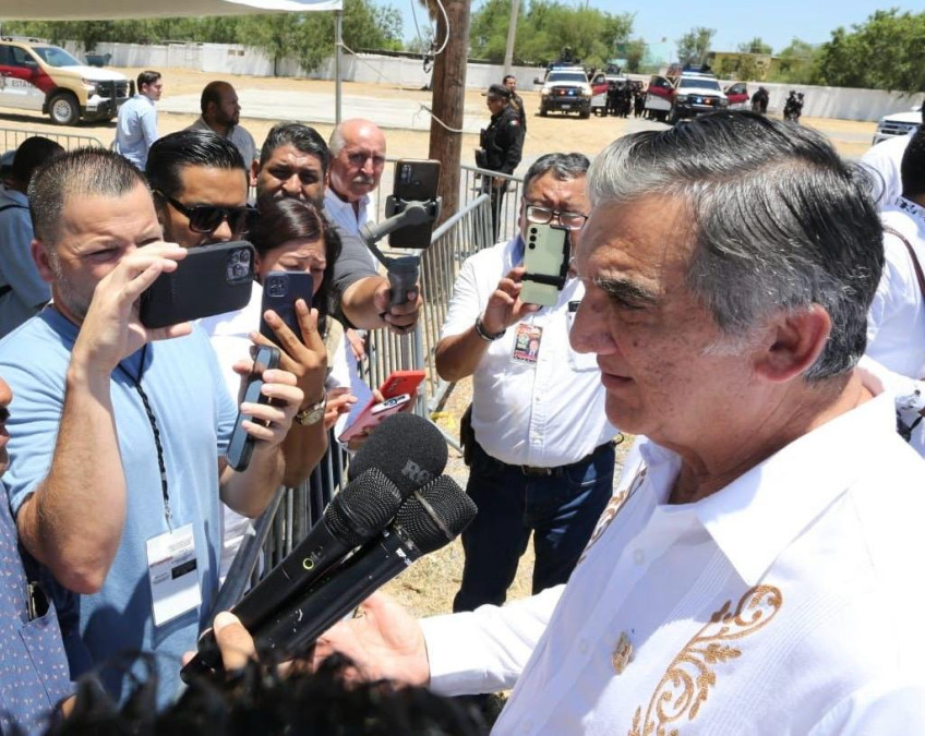 Trabaja Tamaulipas en combate a la extorsión: Américo Villarreal 