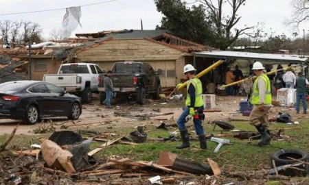 Tormenta invernal azota varias zonas de Oklahoma y Texas