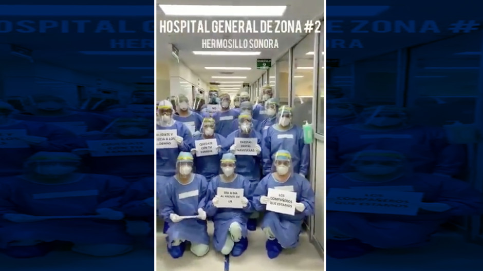 Médicos de Sonora piden a mexicanos quedarse en casa estas fiestas