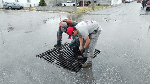 Ante precipitaciones Municipio y COMAPA coordinan limpieza de pluviales 