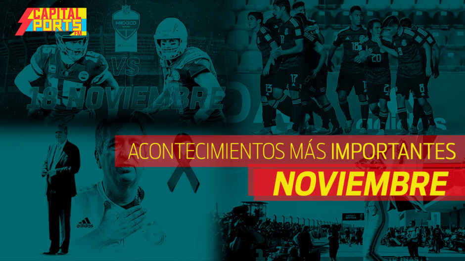 Recuento de lo más importante en el deporte en el mes de noviembre