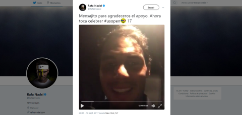 La temporada ha sido fantástica: Rafael Nadal