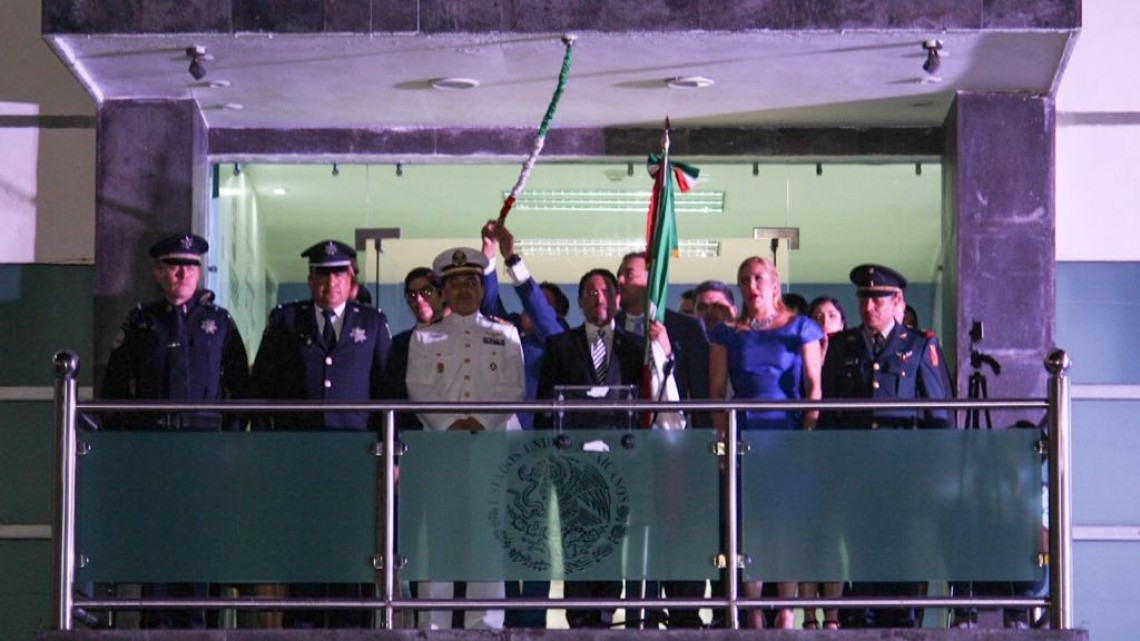 Andrés Zorrilla Moreno encabeza ceremonia del inicio de la Independencia