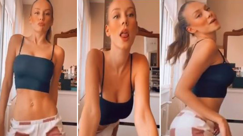 Ester Expósito enciende las redes sociales con sensual baile 