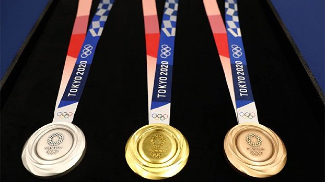 Así serán las medallas de Tokio 2020
