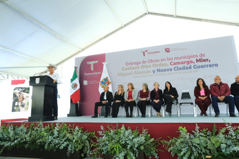 Impulsa Américo a los cinco municipios de La Ribereña con 243.6 MDP en obras