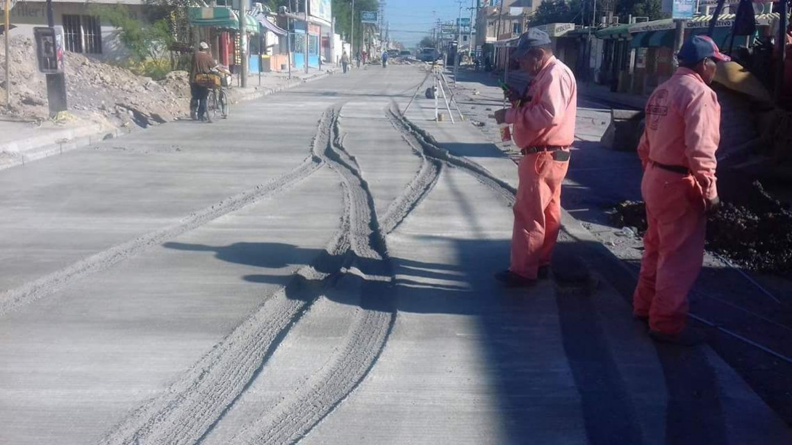 Daños en calle 20 de Noviembre son reparados