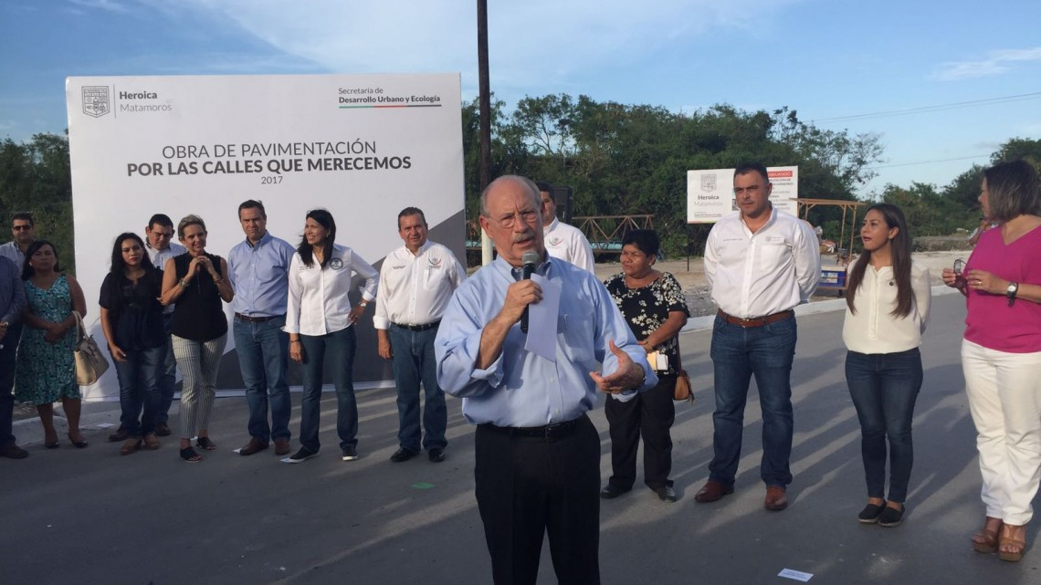 Gestiones federales beneficiarán a Matamoros 